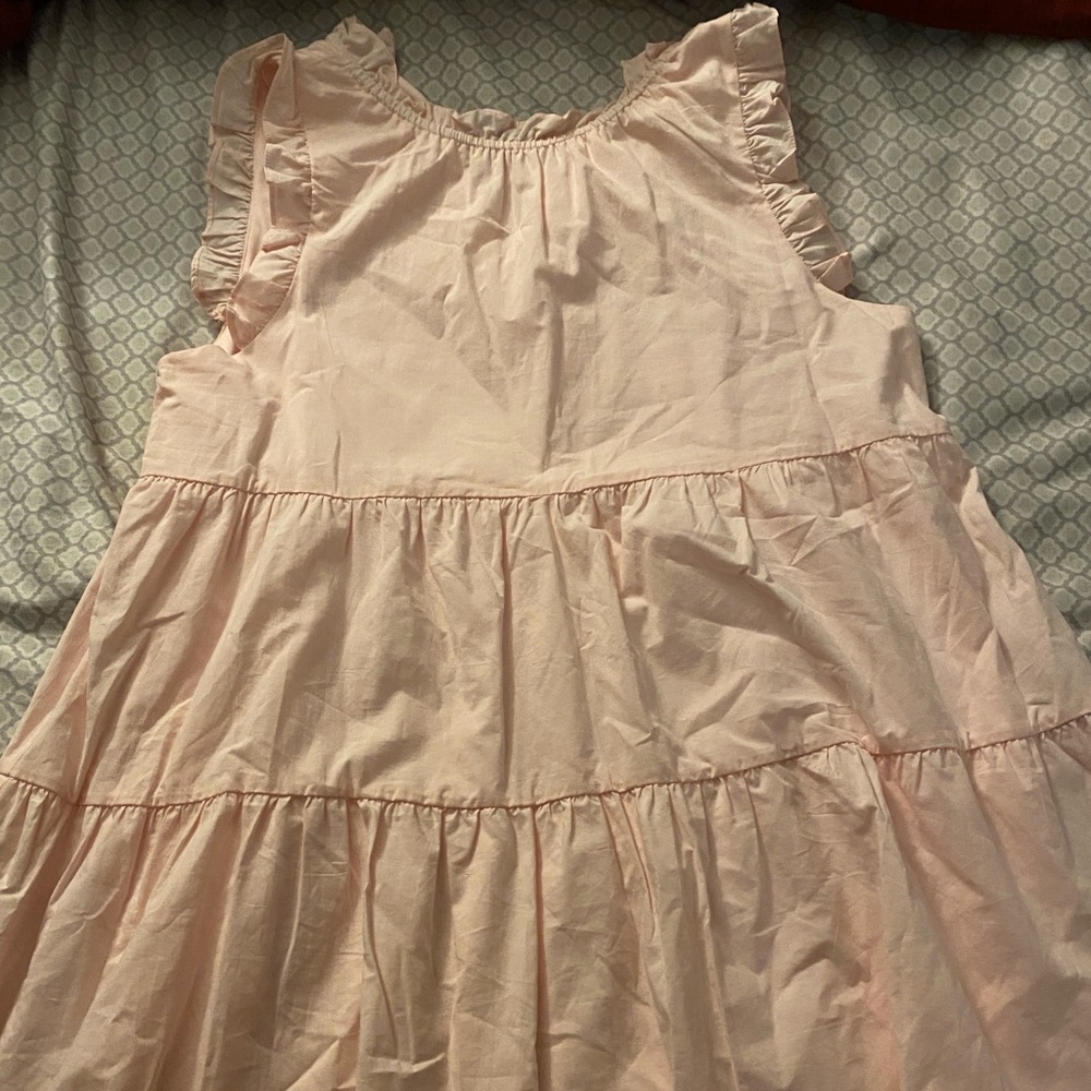 Pink baby doll dress